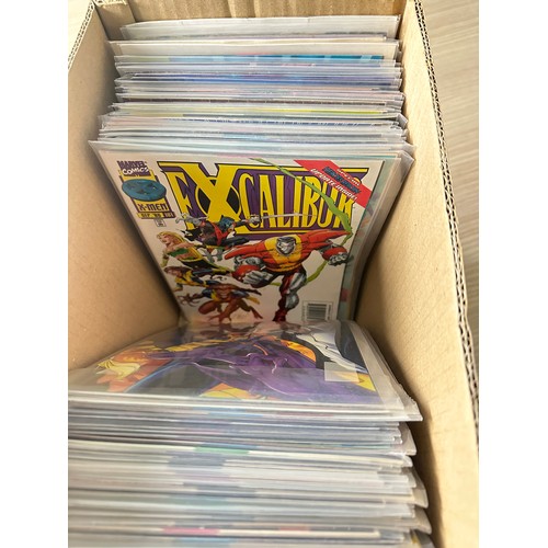 304 - EXCALIBUR - COMPLETE SET #1 - #125 plus Annuals & Special Editions Excalibur Vol3. #1 and new excali... 