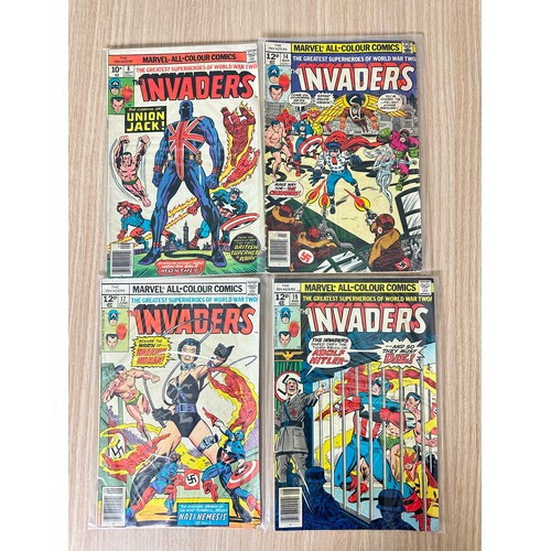 305 - THE INVADERS BUNDLE - Marvel Comics 1975 Onwards, featuring: #3-5, 7-9, 11-15, 17, 19-23, 25,26, 28-... 