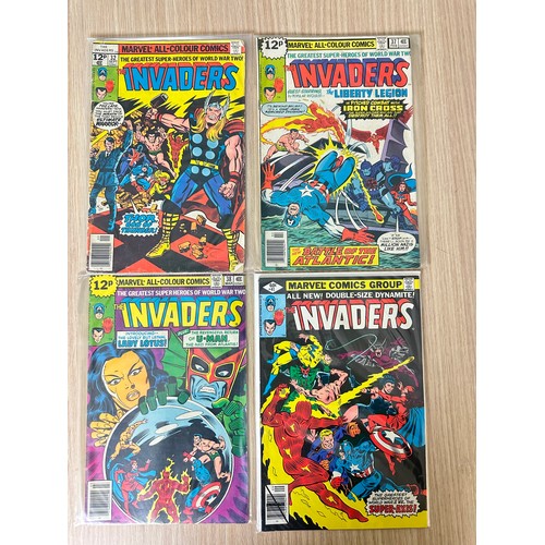 305 - THE INVADERS BUNDLE - Marvel Comics 1975 Onwards, featuring: #3-5, 7-9, 11-15, 17, 19-23, 25,26, 28-... 