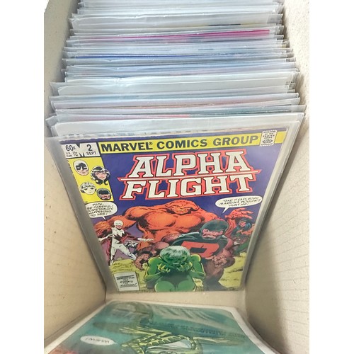 306 - COMPLETE ALPHA FLIGHT COMIC COLLECTION. Issues #1 - 130 plus Annuals and special.
A unique opportuni... 