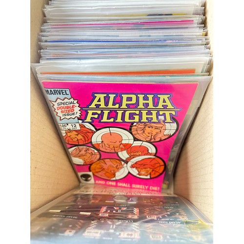 306 - COMPLETE ALPHA FLIGHT COMIC COLLECTION. Issues #1 - 130 plus Annuals and special.
A unique opportuni... 