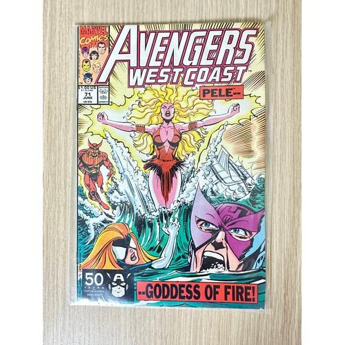 307 - COMPLETE WEST COAST AVENGERS COMIC COLLECTION. Issues #1 - 102 including key issues.  A unique oppor... 