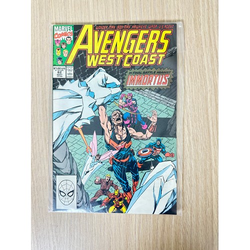 307 - COMPLETE WEST COAST AVENGERS COMIC COLLECTION. Issues #1 - 102 including key issues.  A unique oppor... 