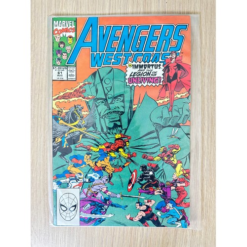 307 - COMPLETE WEST COAST AVENGERS COMIC COLLECTION. Issues #1 - 102 including key issues.  A unique oppor... 