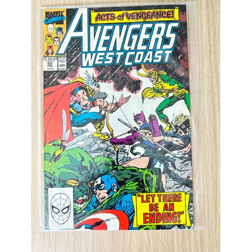 307 - COMPLETE WEST COAST AVENGERS COMIC COLLECTION. Issues #1 - 102 including key issues.  A unique oppor... 