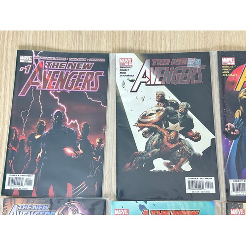 317 - THE NEW AVENGERS - #1 - 14. Consecutive run. Marvel Comics 2005. FN Condition. Includes key issues #... 