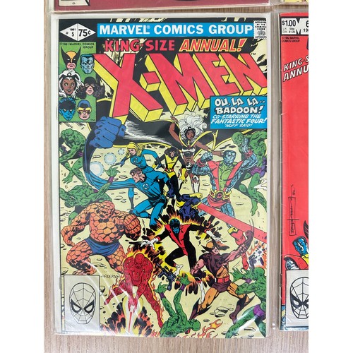 320 - X-MEN ANNUAL COLLECTION #3 onwards. 1979 - 2001. excluding 2000 otherwise a complete set from #3 - 1... 