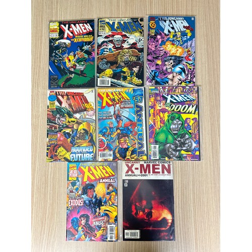 320 - X-MEN ANNUAL COLLECTION #3 onwards. 1979 - 2001. excluding 2000 otherwise a complete set from #3 - 1... 