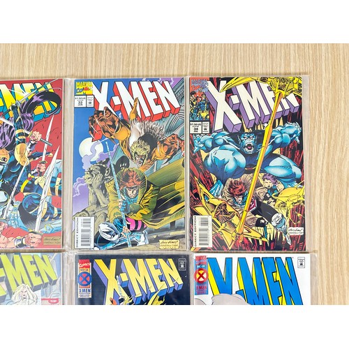 326 - X-MEN Vol.2. #30 - 39. Marvel Comics 1994. Includes #30 with collectors cards. VFN/NM Condition.