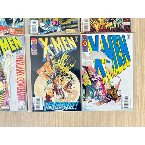 326 - X-MEN Vol.2. #30 - 39. Marvel Comics 1994. Includes #30 with collectors cards. VFN/NM Condition.