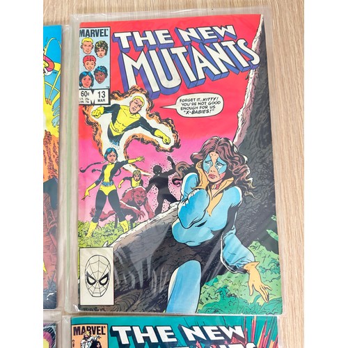 331 - THE NEW MUTANTS #11 - 20. Consecutive run of the Marvel Comics series. Featuring Key comics #13, 14,... 