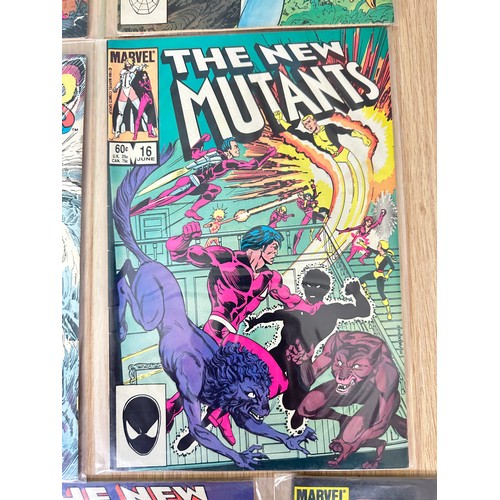 331 - THE NEW MUTANTS #11 - 20. Consecutive run of the Marvel Comics series. Featuring Key comics #13, 14,... 