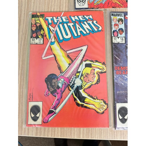 331 - THE NEW MUTANTS #11 - 20. Consecutive run of the Marvel Comics series. Featuring Key comics #13, 14,... 