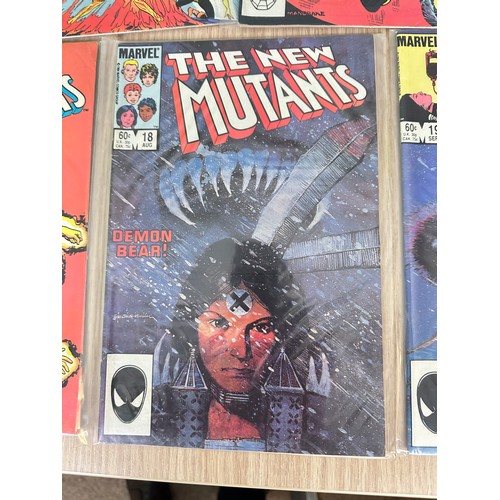 331 - THE NEW MUTANTS #11 - 20. Consecutive run of the Marvel Comics series. Featuring Key comics #13, 14,... 