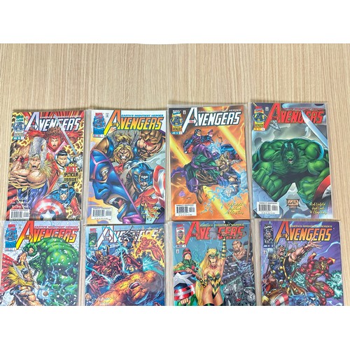 335 - AVENGERS VOL.2. COMPLETE SERIES SET OF 13 COMICS. #1 - 13. Marvel Comics 1996. All FN/VFN Condition