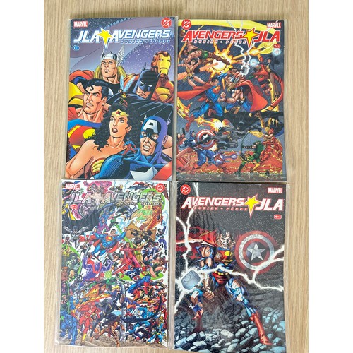 336 - JLA/AVENGERS #1 - 4. (2003) Complete Four issue cross-over Limited series. Co issued by Marvel and D... 