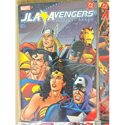 336 - JLA/AVENGERS #1 - 4. (2003) Complete Four issue cross-over Limited series. Co issued by Marvel and D... 