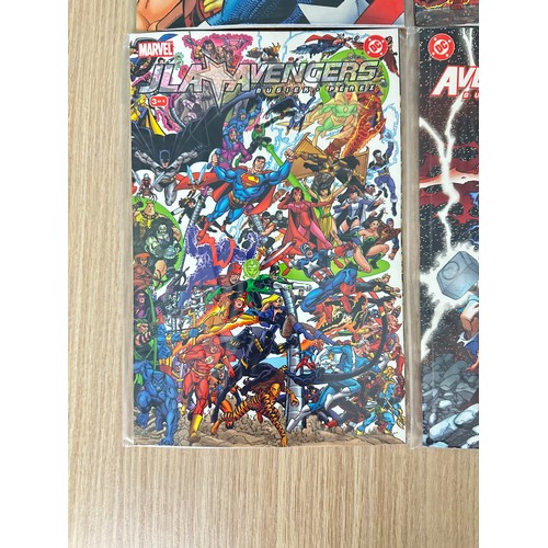 336 - JLA/AVENGERS #1 - 4. (2003) Complete Four issue cross-over Limited series. Co issued by Marvel and D... 