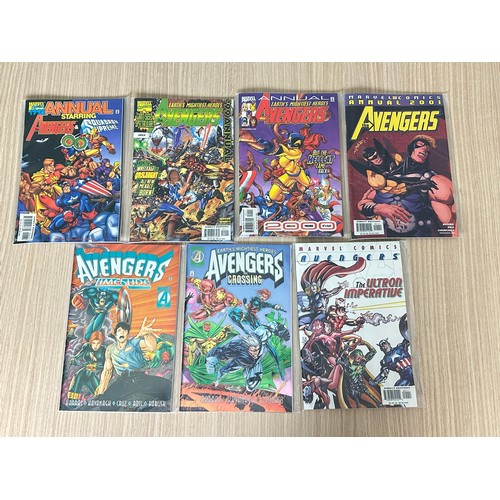 337 - AVENGERS ANNUALS & SPECIALS BUNDLE
Featuring:
Avengers & Squadron Supreme Annual 1998, Avengers annu... 