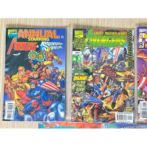 337 - AVENGERS ANNUALS & SPECIALS BUNDLE
Featuring:
Avengers & Squadron Supreme Annual 1998, Avengers annu... 