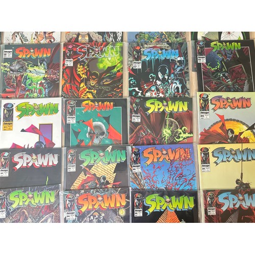 338 - SPAWN - #1 - 36. Complete consecutive run. Image Comics. 1992 - 1995. Todd McFarlane. Includes Keys ... 