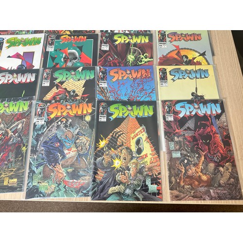 338 - SPAWN - #1 - 36. Complete consecutive run. Image Comics. 1992 - 1995. Todd McFarlane. Includes Keys ... 