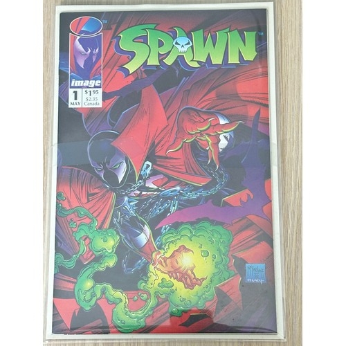 338 - SPAWN - #1 - 36. Complete consecutive run. Image Comics. 1992 - 1995. Todd McFarlane. Includes Keys ... 