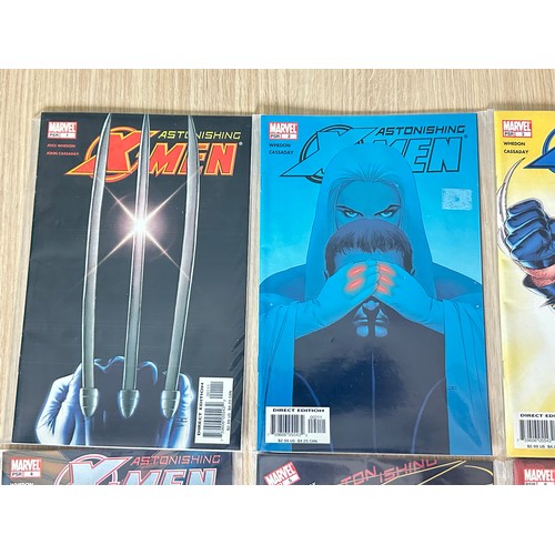 341 - ASTONISHING X-MEN VOL.3.  #1 - 12 (plus additional #4 variant) Consecutive run of Marvel comics (200... 