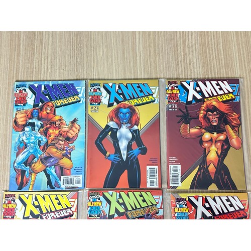 342 - X-MEN FOREVER #1 - 6. Marvel Comics 2001. Complete Limited Series. VFN Condition.