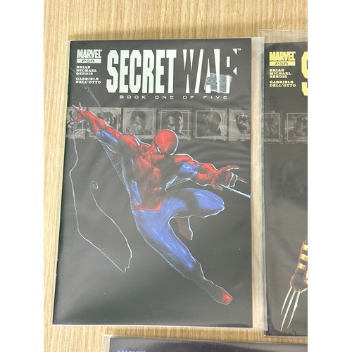 347 - SECRET WAR #1 - 5. Complete Limited Series. Marvel Comics 2004. FN/VFN Condition