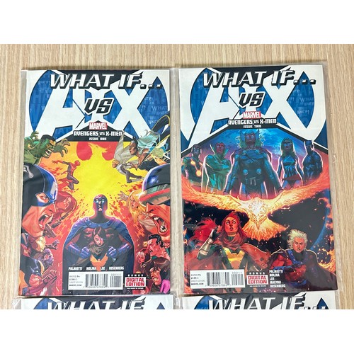 350 - WHAT IF? AVX #1 - 4. Complete Limited mini-series. Marvel comics 2013. VFN Condition.