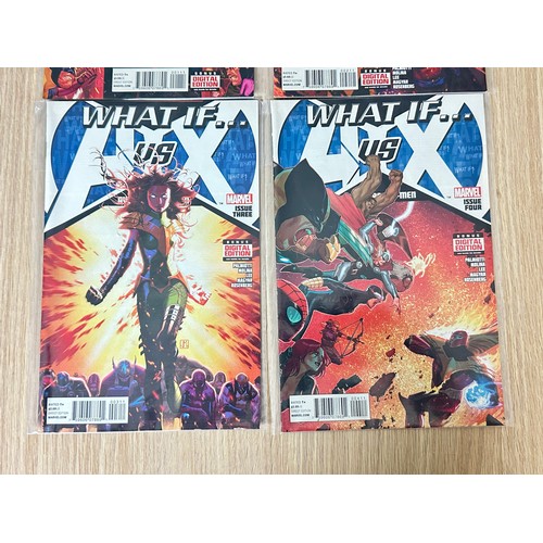 350 - WHAT IF? AVX #1 - 4. Complete Limited mini-series. Marvel comics 2013. VFN Condition.