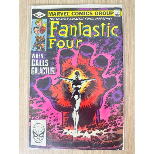 359 - FANTASTIC FOUR #244  & 245. First App ogf  Frankie Rate as the second Nova, becomes a herald of Gala... 