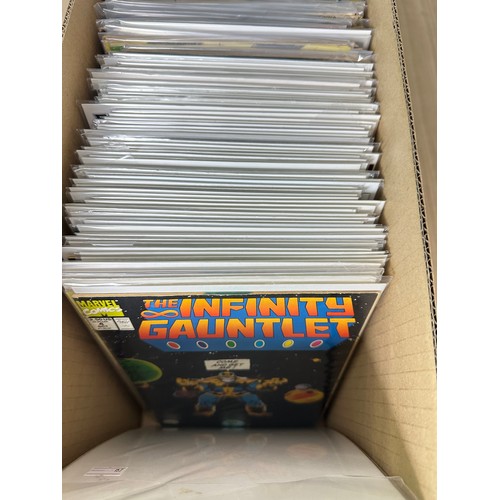 361 - LARGE BUNDLE OF 150+ MARVEL COMICS. Various Titles, Decades and Conditions. Mostly FN/VFN Condition.... 