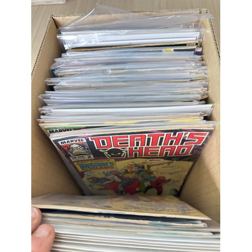 361 - LARGE BUNDLE OF 150+ MARVEL COMICS. Various Titles, Decades and Conditions. Mostly FN/VFN Condition.... 