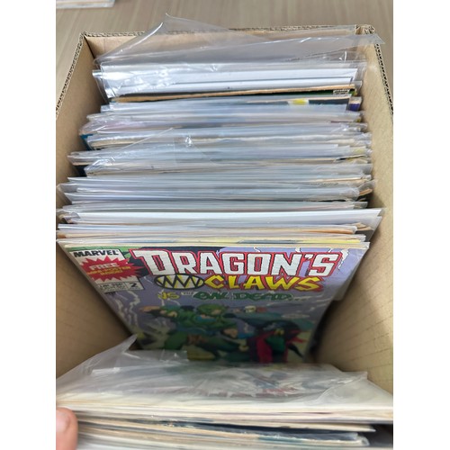 361 - LARGE BUNDLE OF 150+ MARVEL COMICS. Various Titles, Decades and Conditions. Mostly FN/VFN Condition.... 