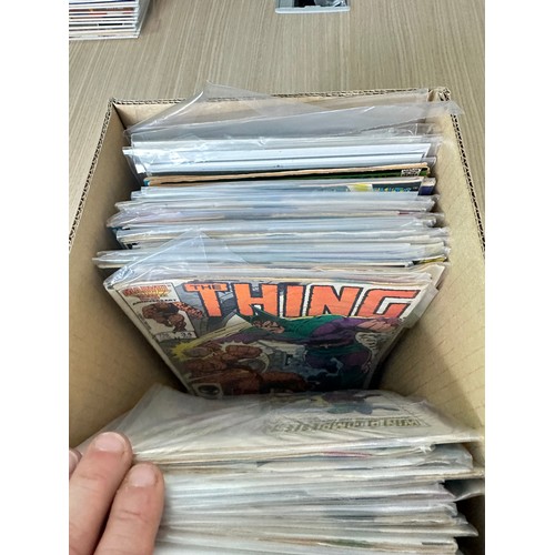 361 - LARGE BUNDLE OF 150+ MARVEL COMICS. Various Titles, Decades and Conditions. Mostly FN/VFN Condition.... 