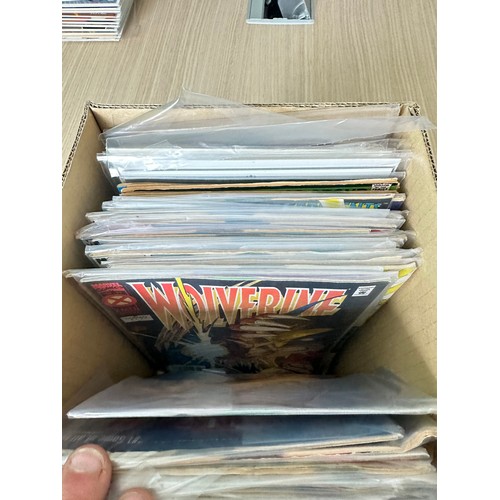 361 - LARGE BUNDLE OF 150+ MARVEL COMICS. Various Titles, Decades and Conditions. Mostly FN/VFN Condition.... 