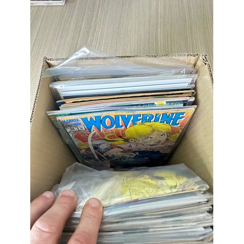 361 - LARGE BUNDLE OF 150+ MARVEL COMICS. Various Titles, Decades and Conditions. Mostly FN/VFN Condition.... 