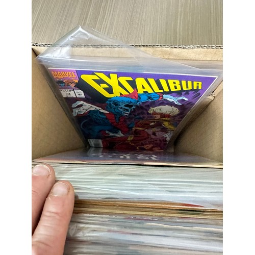 361 - LARGE BUNDLE OF 150+ MARVEL COMICS. Various Titles, Decades and Conditions. Mostly FN/VFN Condition.... 