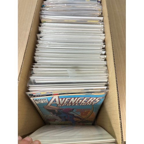 361 - LARGE BUNDLE OF 150+ MARVEL COMICS. Various Titles, Decades and Conditions. Mostly FN/VFN Condition.... 