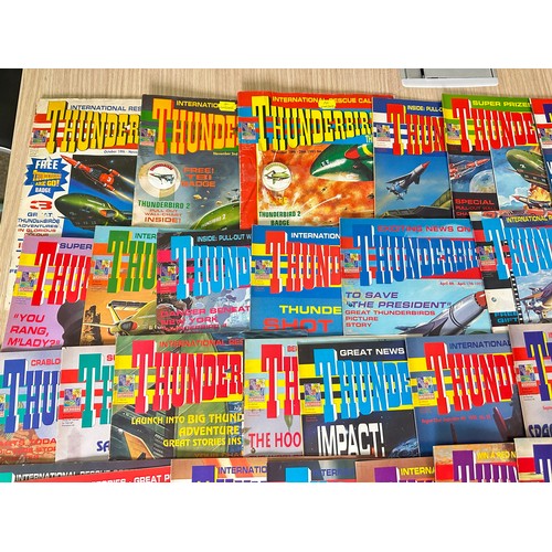 364 - THUNDERBIRDS UK COMIC - Huge Bundle of the UK Thunderbirds comic from 1991 onwards. Features #1- 43,... 