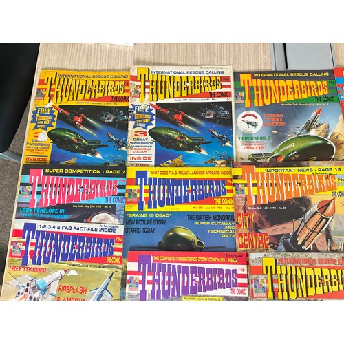 366 - THUNDERBIRDS UK COMIC BUNDLE. VARIOUS ISSUES. From 1991 onwards including #1 - 3.
29 Issues in total... 