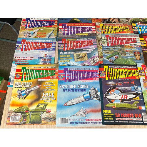 366 - THUNDERBIRDS UK COMIC BUNDLE. VARIOUS ISSUES. From 1991 onwards including #1 - 3.
29 Issues in total... 