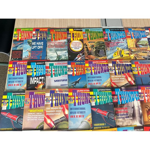 368 - THUNDERBIRDS UK COMIC BUNDLE 1991 ONWARDS. Various conditions. Mostly VG. 49 Comics in Total.