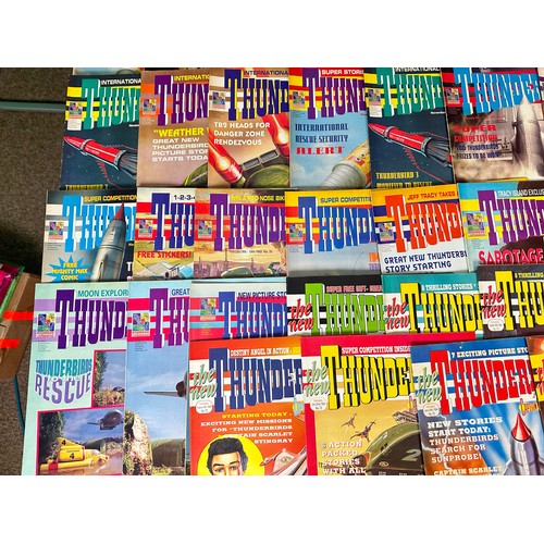 368 - THUNDERBIRDS UK COMIC BUNDLE 1991 ONWARDS. Various conditions. Mostly VG. 49 Comics in Total.