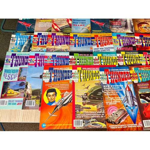 368 - THUNDERBIRDS UK COMIC BUNDLE 1991 ONWARDS. Various conditions. Mostly VG. 49 Comics in Total.