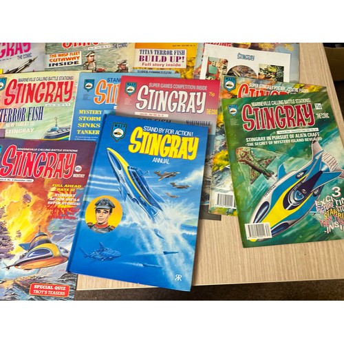 369 - STINGRAY UK COMICS. #1 - 24. Complete run, plus Stingray annual + issue of Stingray comic Vol 2.
All... 