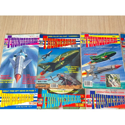 372 - THUNDERBIRDS / GERRY ANDERSON Related Magazines and Memorabilia, Including Poster magazines, comics ... 