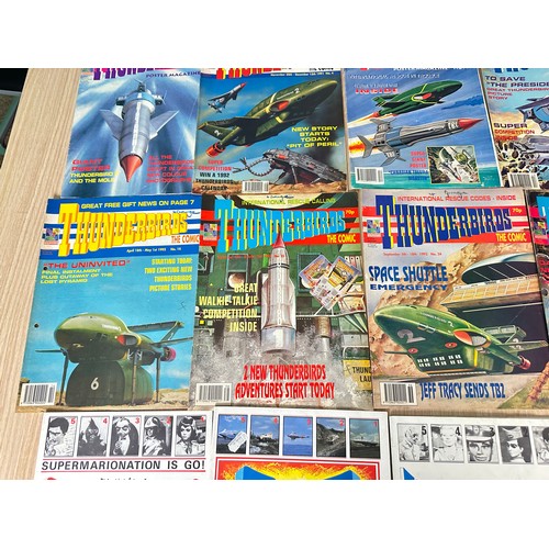 372 - THUNDERBIRDS / GERRY ANDERSON Related Magazines and Memorabilia, Including Poster magazines, comics ... 